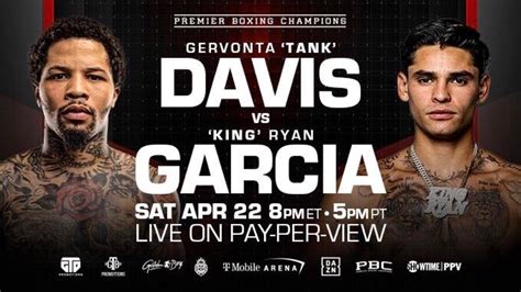 ryan garcia vs tank date|Gervonta Davis vs. Ryan Garcia: Fight card, odds,。